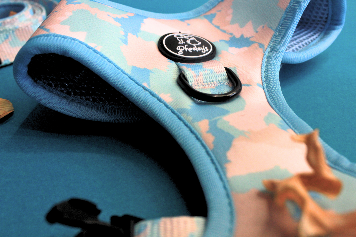 Dog Adjustable Harness || Camo Splash