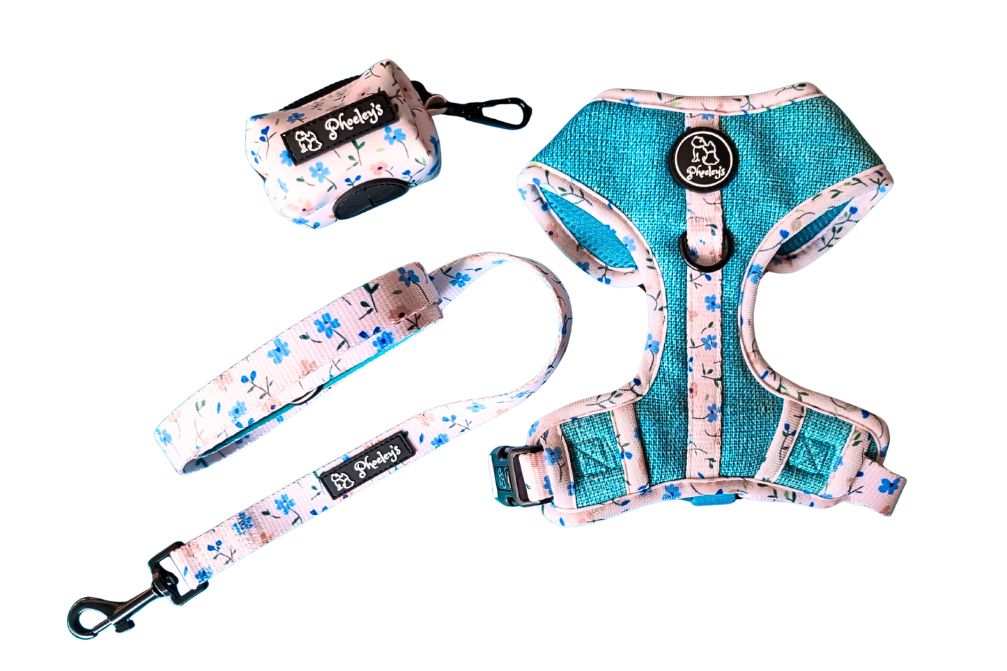 Dog Adjustable Harness Bundle || Tiffany's Garden