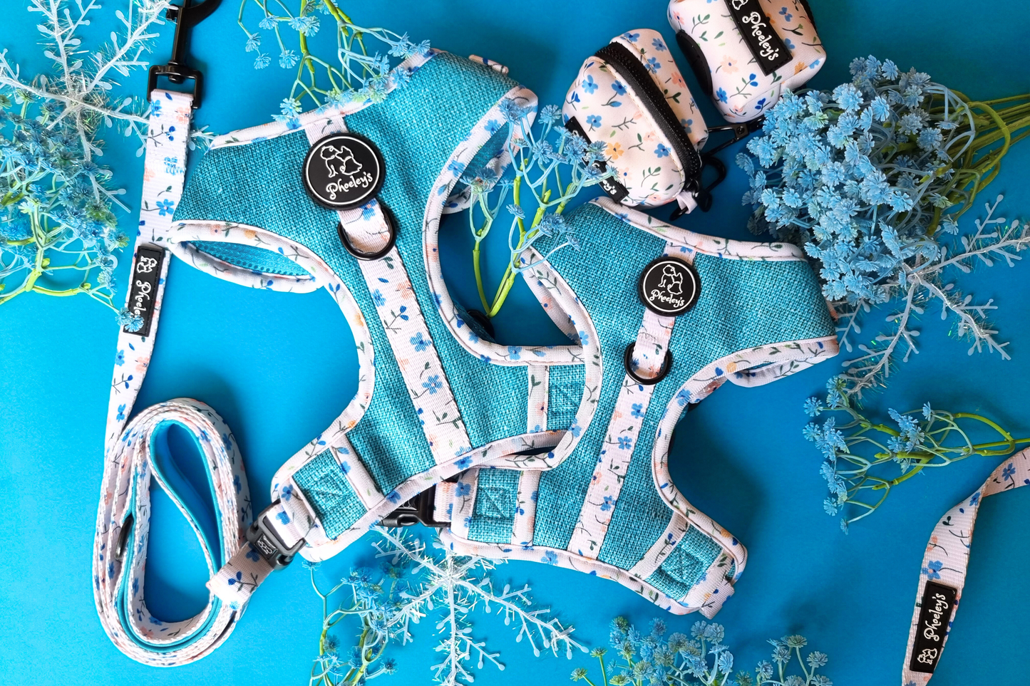 Dog Adjustable Harness Bundle || Tiffany's Garden